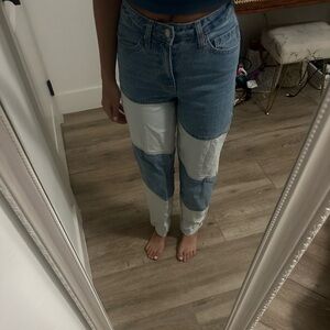 Aesthetic baggy jeans